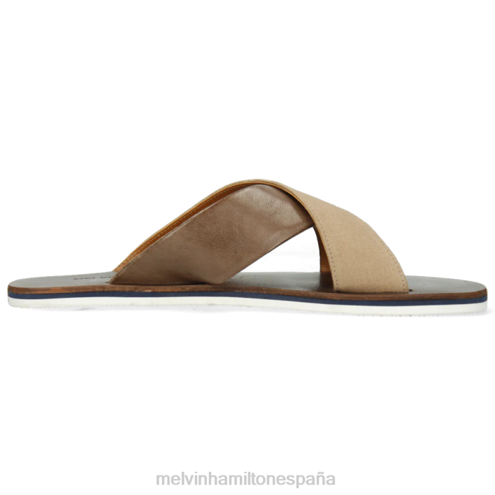 Sam 5 hombres Melvin & Hamilton beige JRT4720 mulas