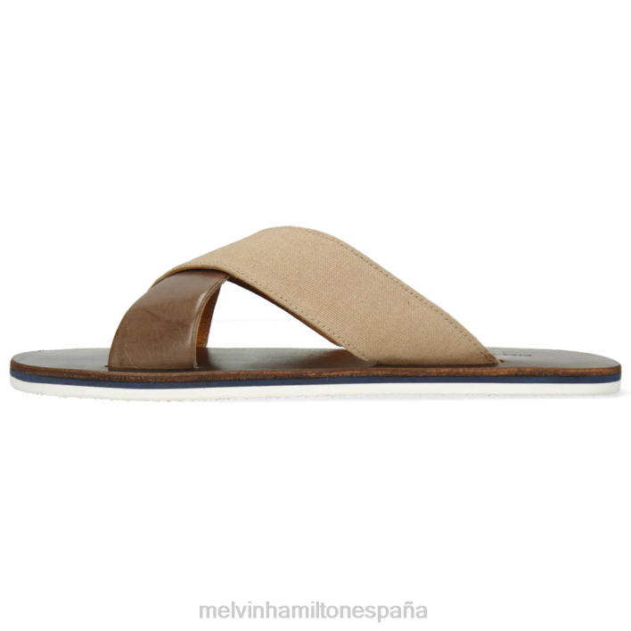 Sam 5 hombres Melvin & Hamilton beige JRT4720 mulas