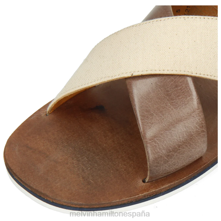 Sam 5 hombres Melvin & Hamilton marrón JRT4726 mulas