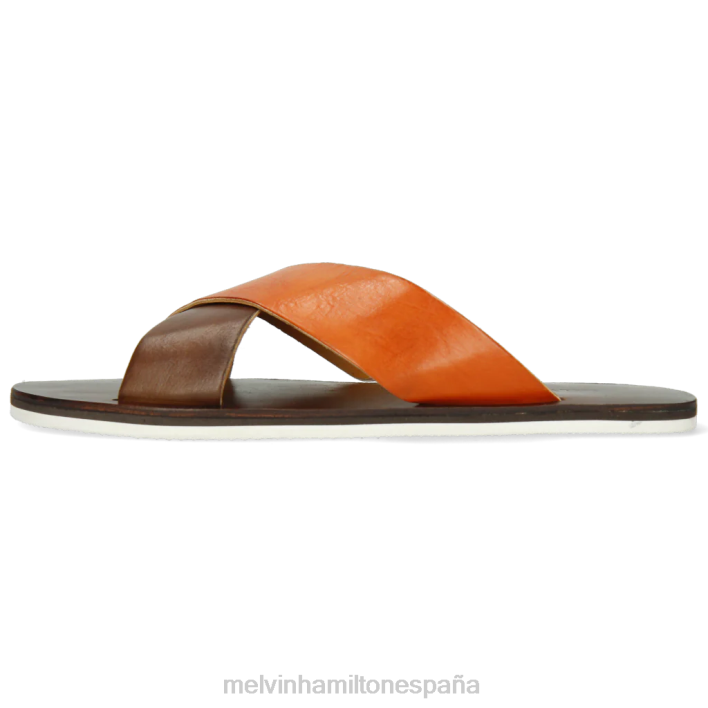 Sam 5 hombres Melvin & Hamilton marrón JRT4741 mulas