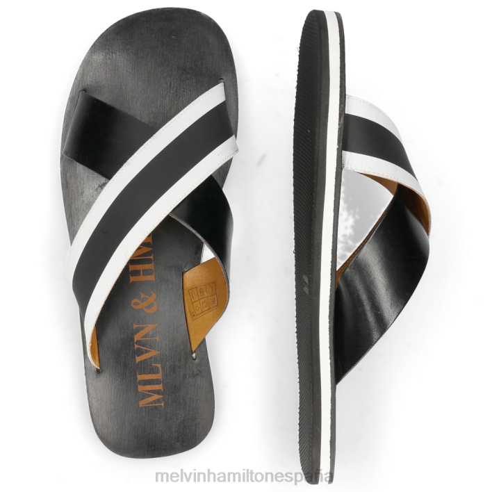 Sam 5 hombres Melvin & Hamilton negro JRT4743 mulas