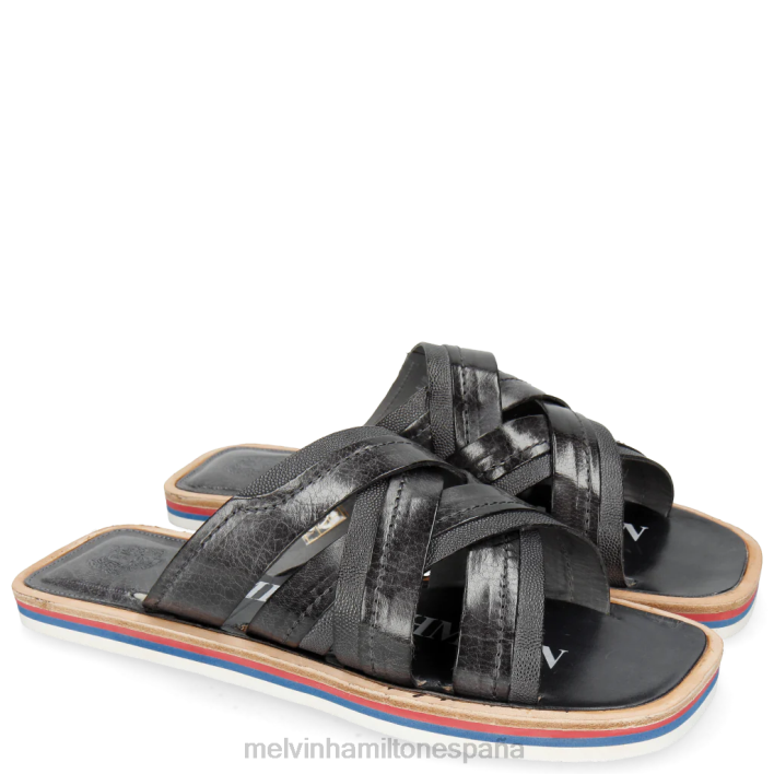 bob 2 hombres Melvin & Hamilton gris JRT4724 mulas