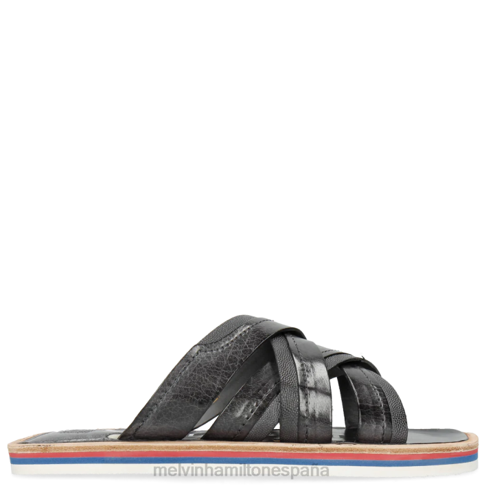 bob 2 hombres Melvin & Hamilton gris JRT4724 mulas