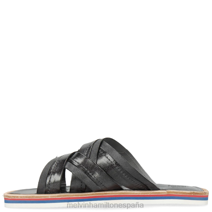 bob 2 hombres Melvin & Hamilton gris JRT4724 mulas