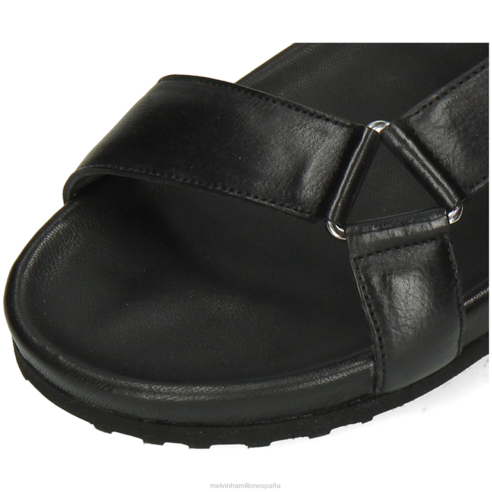 Roberto 22 hombres Melvin & Hamilton negro JRT4752 sandalias