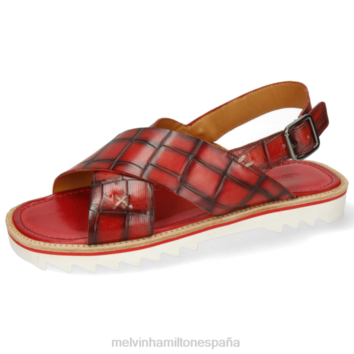 Sam 32 hombres Melvin & Hamilton rojo JRT4758 sandalias