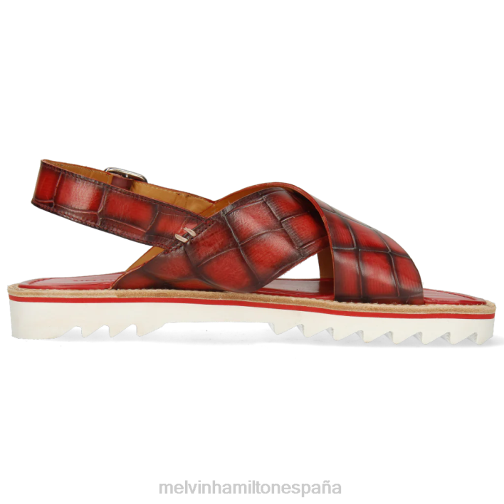 Sam 32 hombres Melvin & Hamilton rojo JRT4758 sandalias
