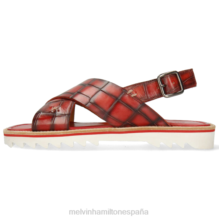 Sam 32 hombres Melvin & Hamilton rojo JRT4758 sandalias