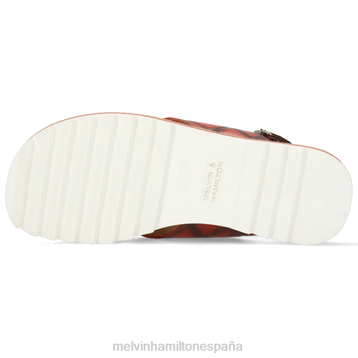 Sam 32 hombres Melvin & Hamilton rojo JRT4758 sandalias