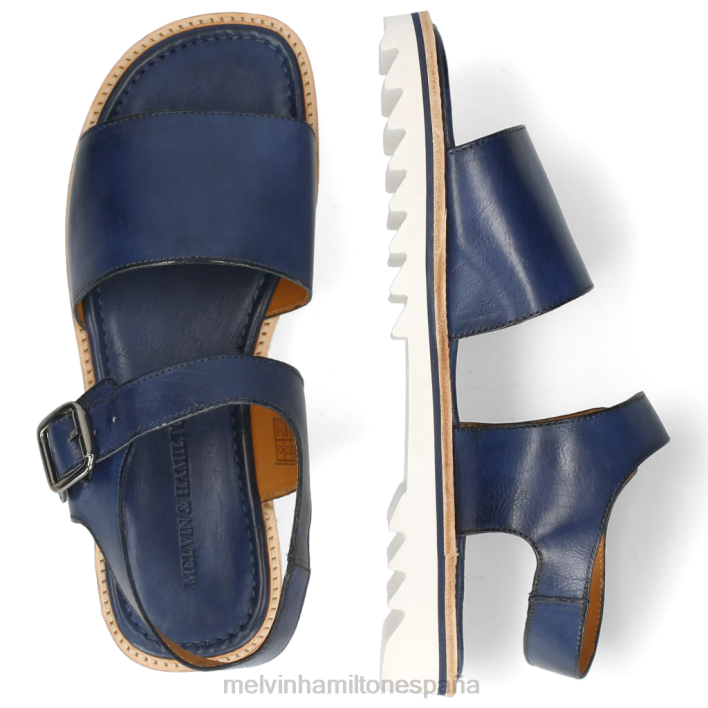 Sam 34 hombres Melvin & Hamilton azul JRT4759 sandalias