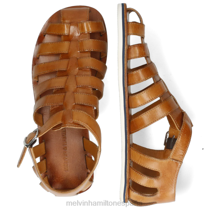 Sam 3 hombres Melvin & Hamilton marrón JRT4753 sandalias