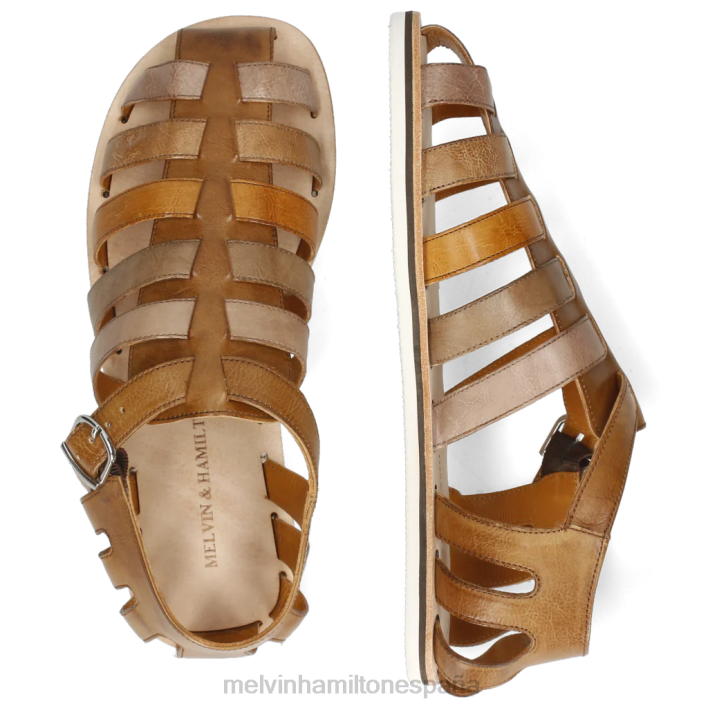 Sam 3 hombres Melvin & Hamilton marrón JRT4754 sandalias