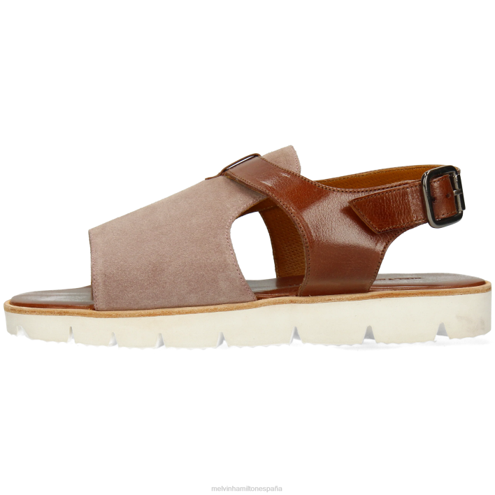 Sam 41 hombres Melvin & Hamilton marrón JRT4760 sandalias