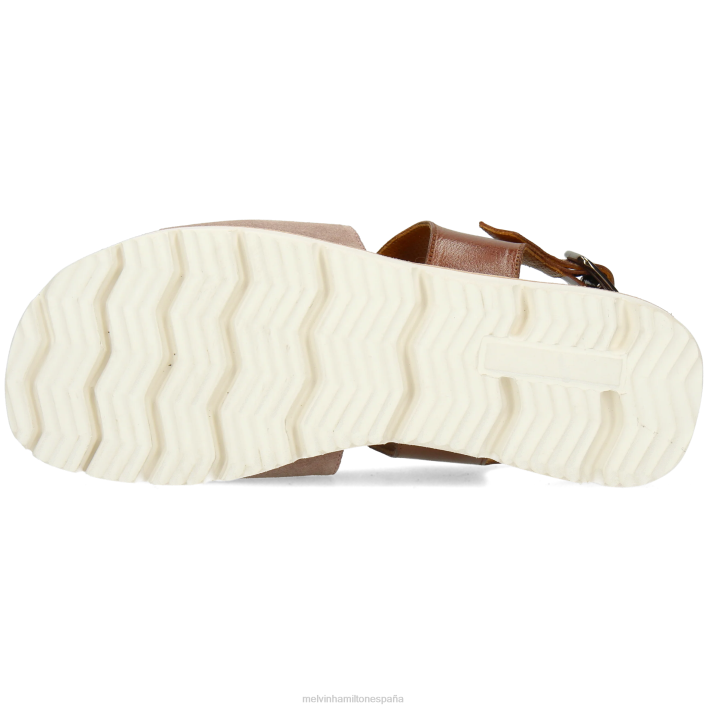 Sam 41 hombres Melvin & Hamilton marrón JRT4760 sandalias