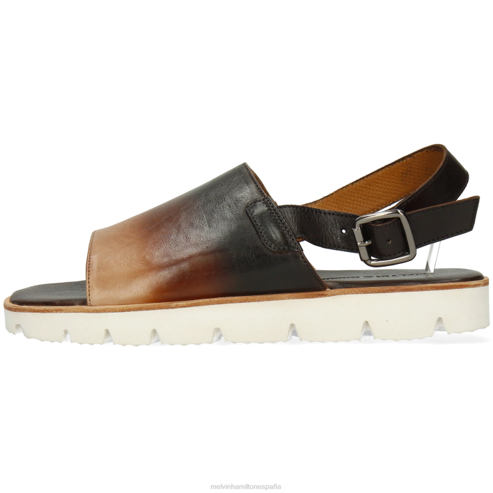Sam 45 hombres Melvin & Hamilton marrón JRT4771 sandalias