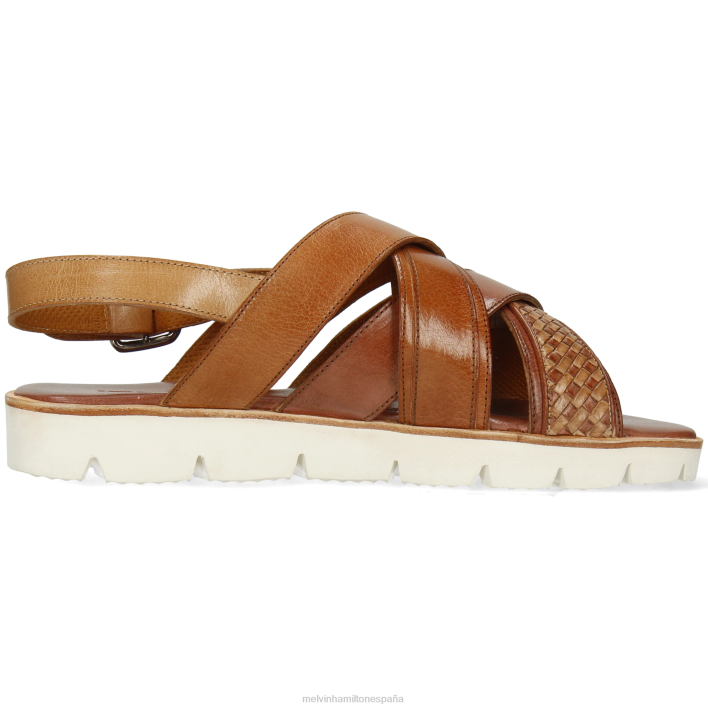 Sam 46 hombres Melvin & Hamilton marrón JRT4776 sandalias