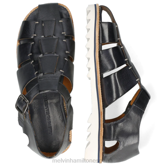 sam 29 hombres Melvin & Hamilton azul JRT4767 sandalias