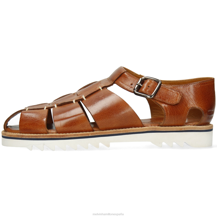 sam 29 hombres Melvin & Hamilton marrón JRT4764 sandalias