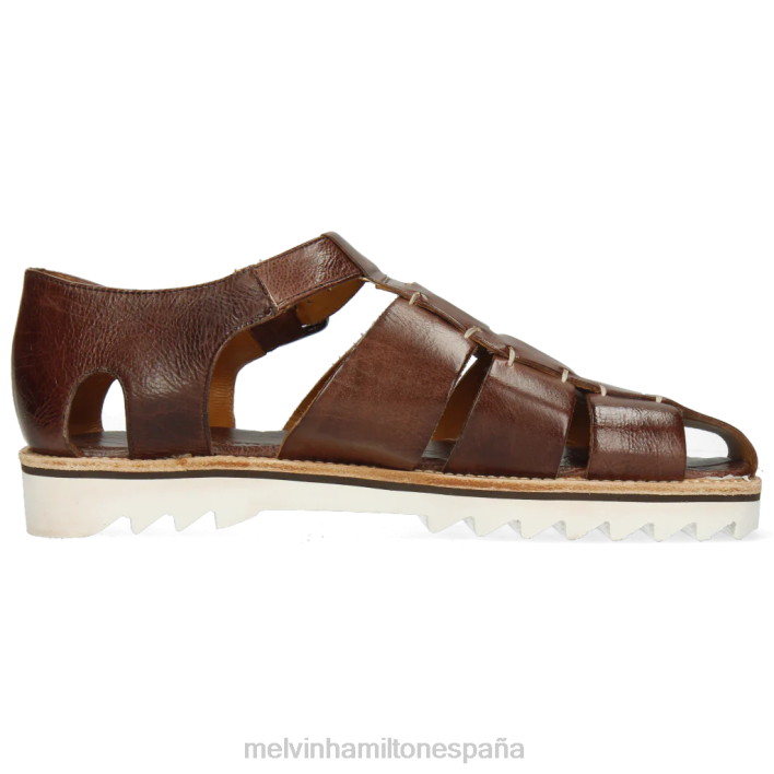 sam 29 hombres Melvin & Hamilton marrón JRT4773 sandalias