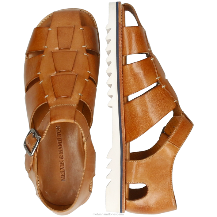 sam 29 hombres Melvin & Hamilton marrón claro JRT4744 sandalias