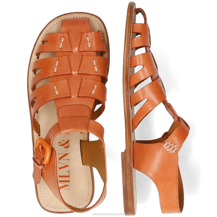 sam 39 hombres Melvin & Hamilton naranja JRT4756 sandalias