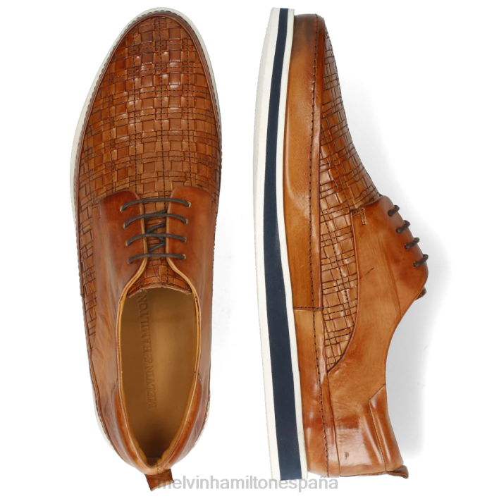Harry 1 hombres Melvin & Hamilton marrón JRT4613 zapatillas