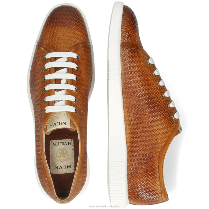 Newton 23 hombres Melvin & Hamilton marrón JRT4664 zapatillas