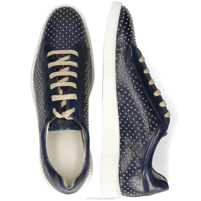 Newton 24 hombres Melvin & Hamilton azul JRT4682 zapatillas