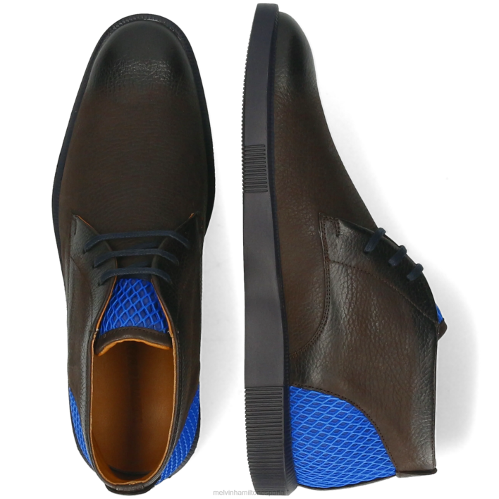 Newton 2 hombres Melvin & Hamilton marrón JRT4606 zapatillas