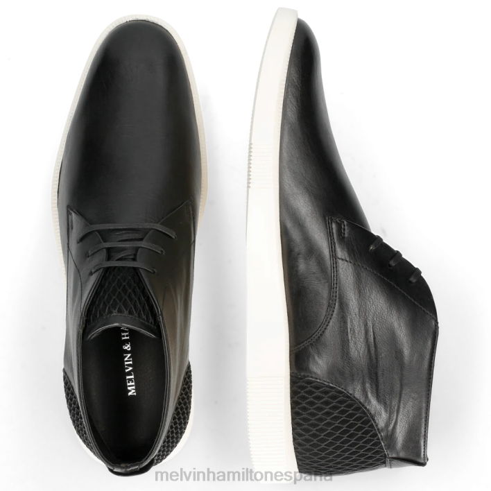 Newton 2 hombres Melvin & Hamilton negro JRT4675 zapatillas