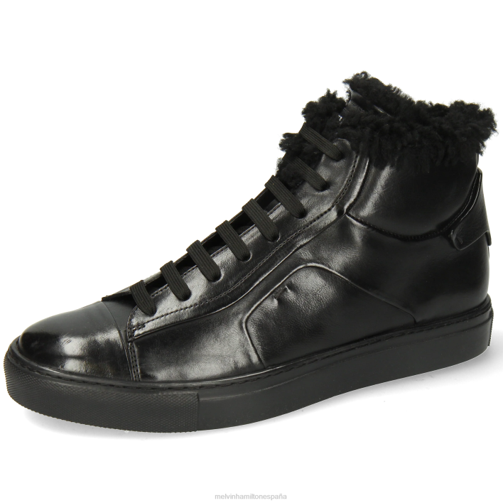 harvey 108 hombres Melvin & Hamilton negro JRT4576 zapatillas