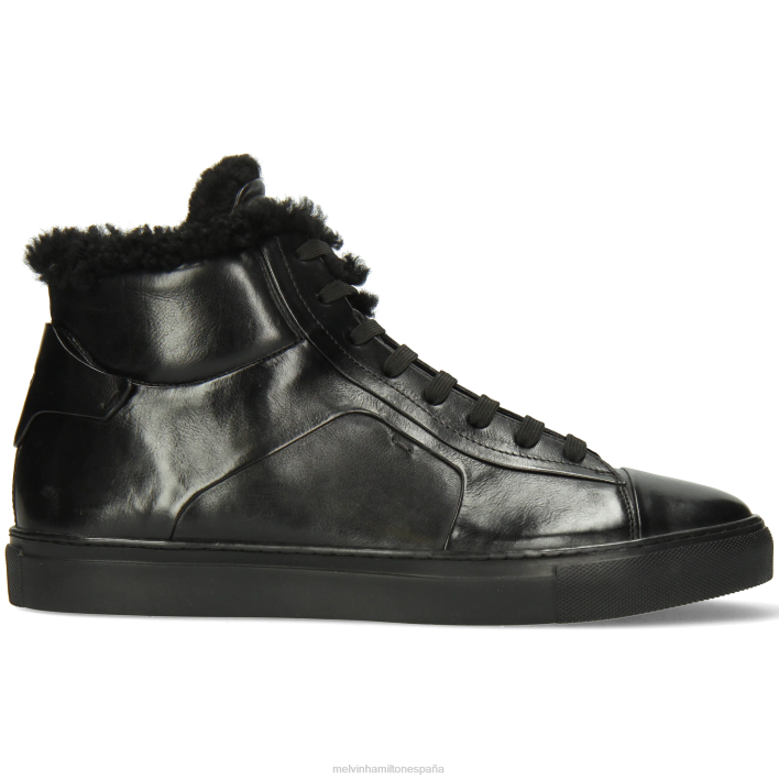 harvey 108 hombres Melvin & Hamilton negro JRT4576 zapatillas