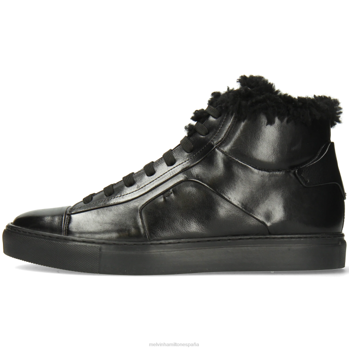 harvey 108 hombres Melvin & Hamilton negro JRT4576 zapatillas