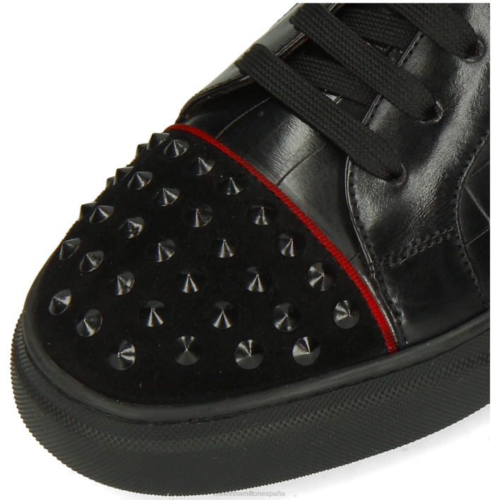 harvey 12 hombres Melvin & Hamilton negro JRT4572 zapatillas