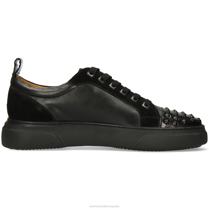 harvey 12 hombres Melvin & Hamilton negro JRT4598 zapatillas