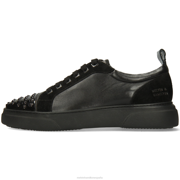 harvey 12 hombres Melvin & Hamilton negro JRT4598 zapatillas