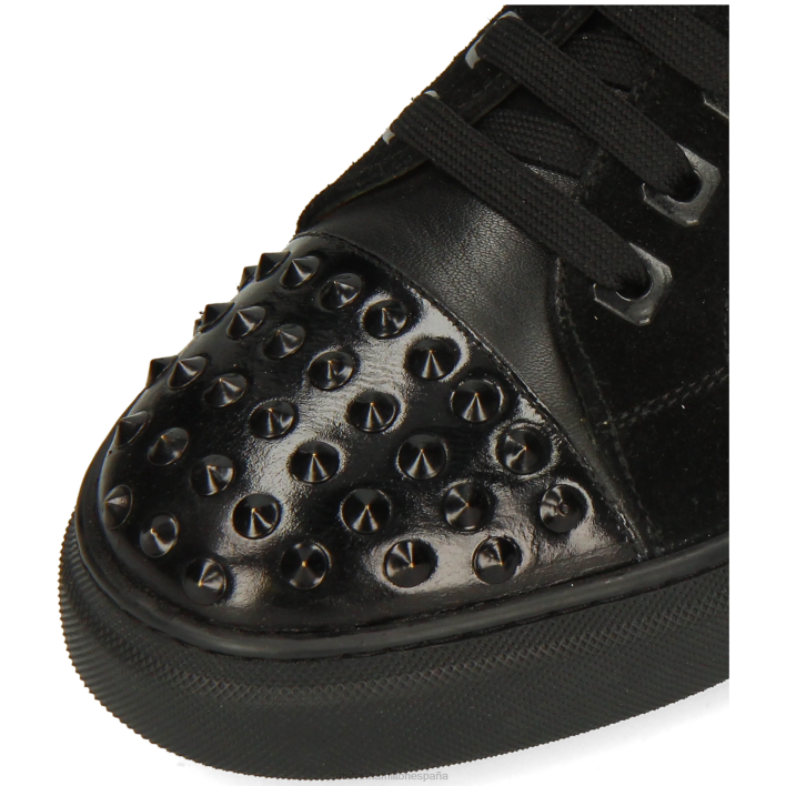 harvey 12 hombres Melvin & Hamilton negro JRT4598 zapatillas