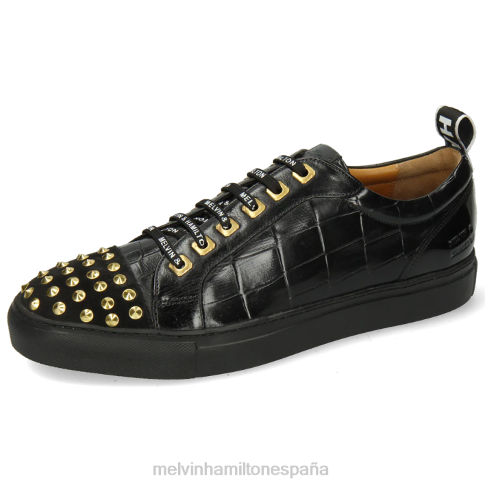 harvey 12 hombres Melvin & Hamilton negro JRT4612 zapatillas