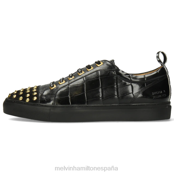 harvey 12 hombres Melvin & Hamilton negro JRT4612 zapatillas