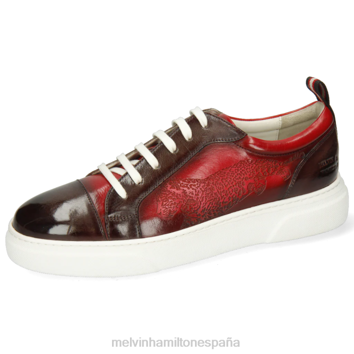 harvey 12 hombres Melvin & Hamilton rojo JRT4656 zapatillas