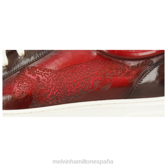 harvey 12 hombres Melvin & Hamilton rojo JRT4656 zapatillas