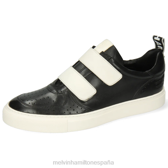 harvey 28 hombres Melvin & Hamilton negro JRT4638 zapatillas
