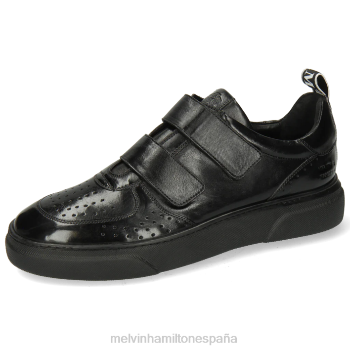harvey 28 hombres Melvin & Hamilton negro JRT4671 zapatillas