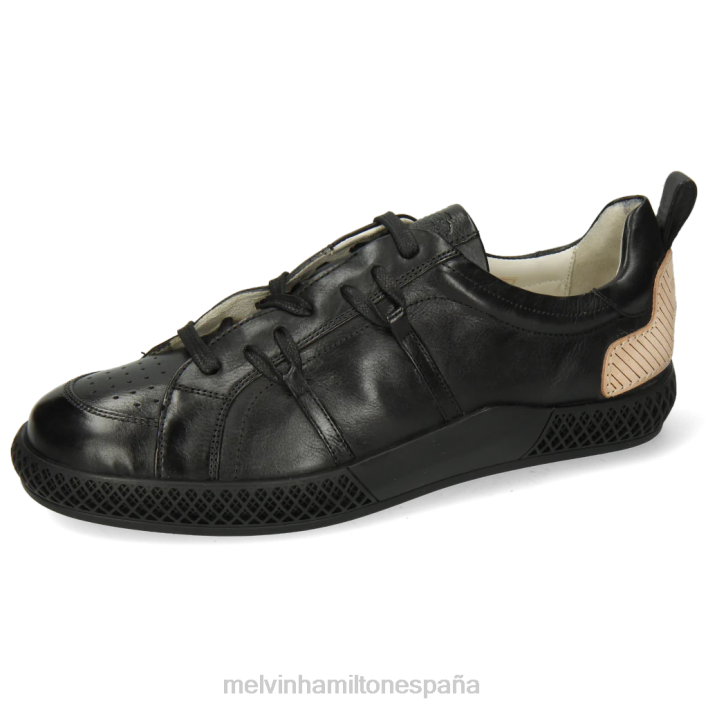 harvey 31 hombres Melvin & Hamilton negro JRT4701 zapatillas