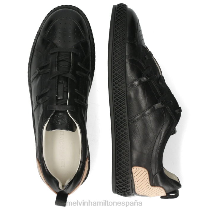 harvey 31 hombres Melvin & Hamilton negro JRT4701 zapatillas