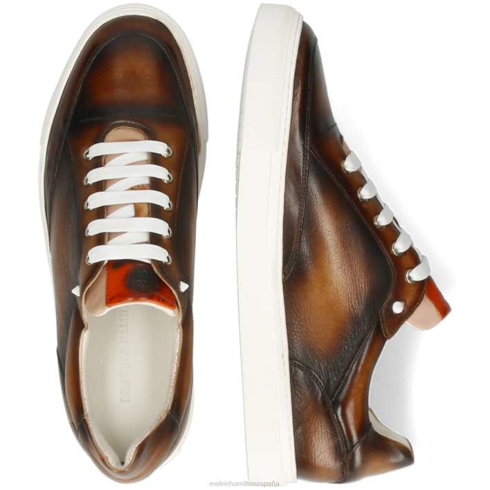 harvey 49 hombres Melvin & Hamilton marrón JRT4658 zapatillas