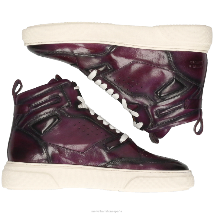 harvey 51 hombres Melvin & Hamilton púrpura JRT4617 zapatillas