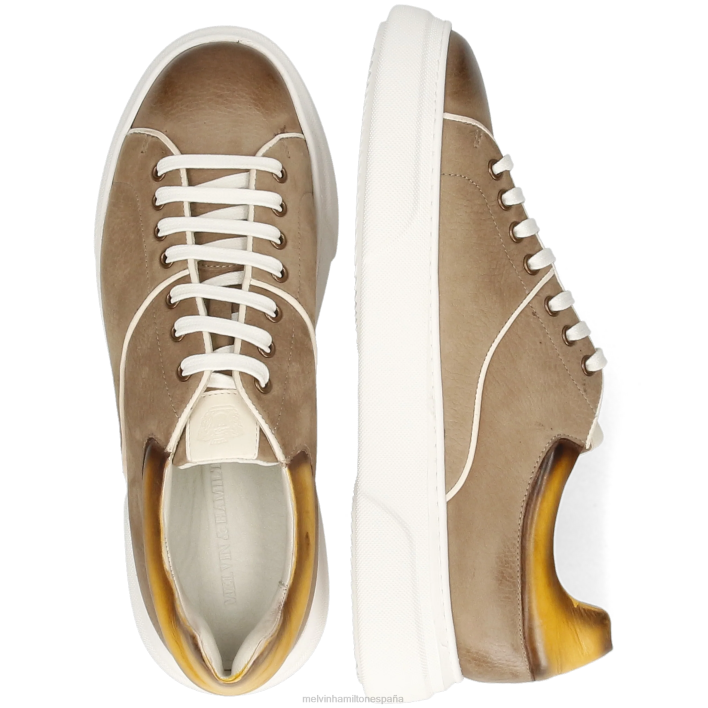 harvey 52 hombres Melvin & Hamilton marrón JRT4685 zapatillas