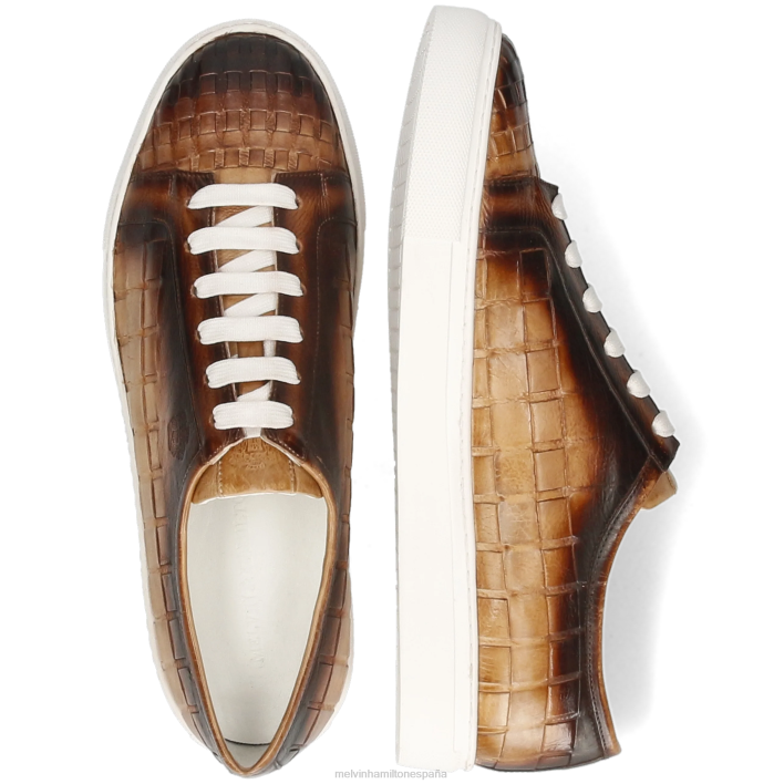 harvey 61 hombres Melvin & Hamilton marrón JRT4677 zapatillas