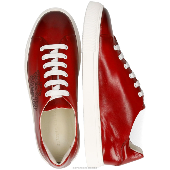 harvey 88 hombres Melvin & Hamilton rojo JRT4643 zapatillas